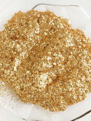 Kozmetikai pigment fényes 55 Sparkle Gold - Img 1