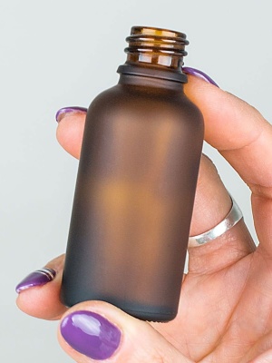 Üvegpalack Ele Brown matt 30 ml