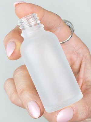 Üvegpalack Ele Színtelen matt 30 ml