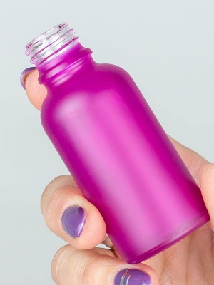 Ele Rózsaszín matt üvegpalack 30 ml - Img 1