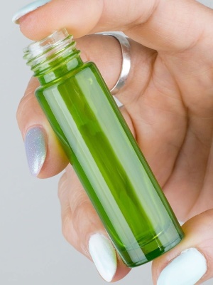 Roll-on 10 ml - Zöld üveg - Img 1