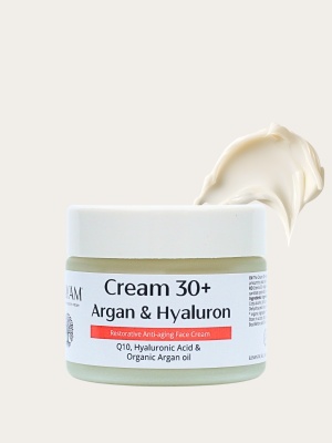 MAYAM Cream 30+ Argan & Hialuron, 50 ml
