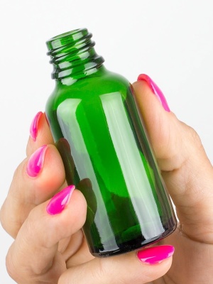 Üvegpalack Green DIN18, 30 ml