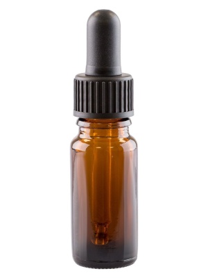 Üvegpalack Brown DIN18, 10 ml - Img 4