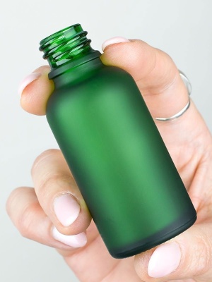 Üvegpalack Ele Zöld matt 30 ml - Img 4
