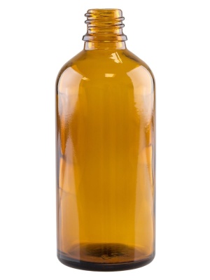 Üvegpalack Brown DIN18, 100 ml - Img 2