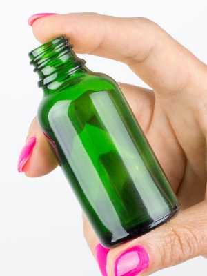 Üvegpalack Green DIN18, 30 ml - Img 3