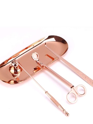 Gyertya eszközkészlet Rosegold - Img 3