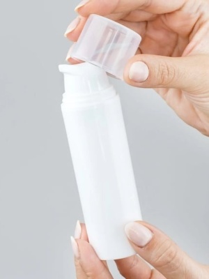 Lyra Airless flakon fehér 50 ml