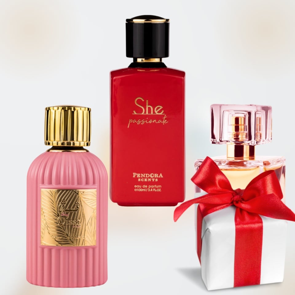 Qissa Pink + She Passionate + Parfum Cadou