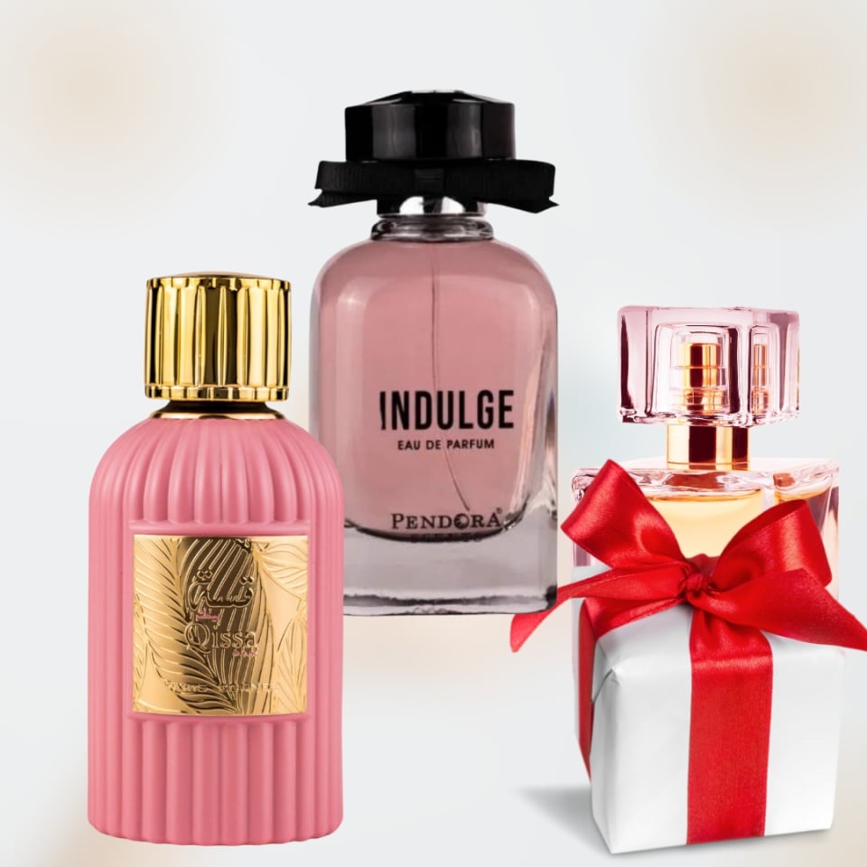 Qissa Pink + Indulge+ Parfum Cadou