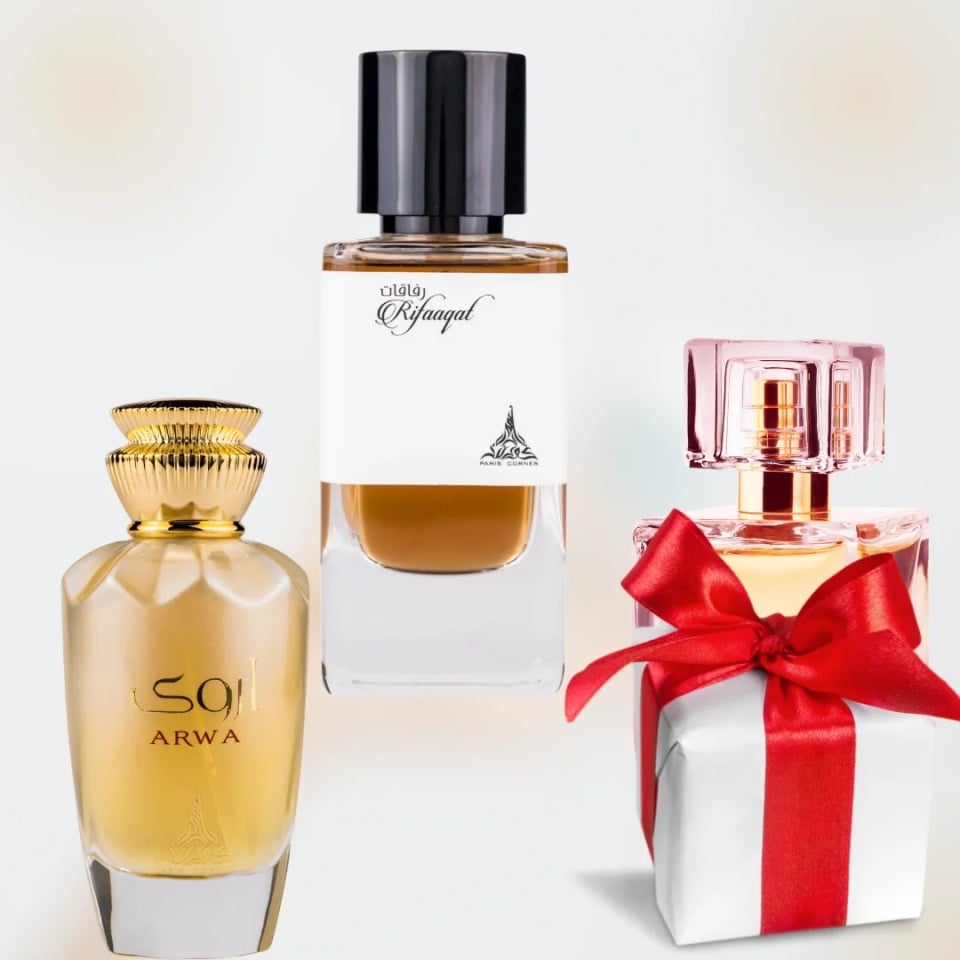 Arwa 100 ml + Rifaaqat 85 ml + Parfum Cadou 100 ml