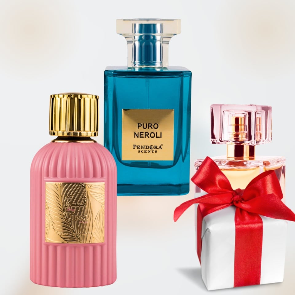 Qissa Pink + Puro Neroli + Parfum Cadou