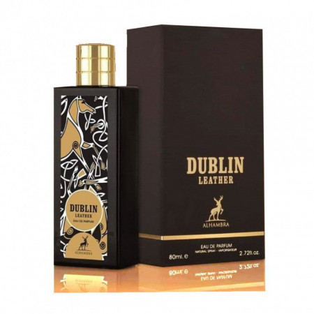 Dublin Leather, 80 ml, Parfum Arabesc Unisex