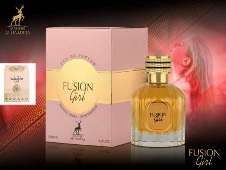 Parfum Arabesc Dama, Fusion Girl 100 ml (Inspired by AZZARO-Wanted Girl)