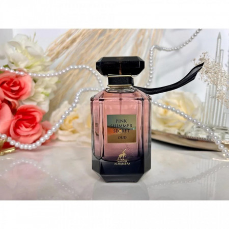 Pink Shimmer Secret Oud, 100 ml, Parfum Arabesc Dama