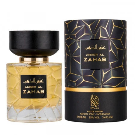 nylaa, Amber Al Zahab, parfum arabesc unisex