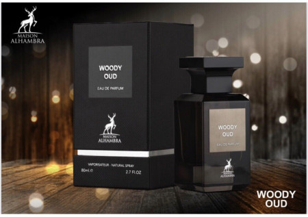 Woody Oud, 80 ml, Parfum Arabesc Barbati