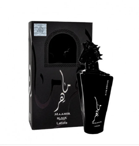lattafa maahir black parfum arabesc barbati 1