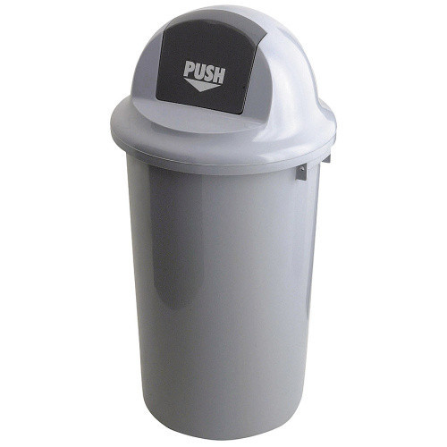 Cos de gunoi rotund, cu capac Push, 60L