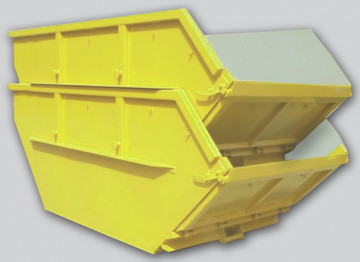 Container metalic Skip Asimetric 7m³ - 9tone - Img 3