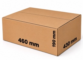 25 buc Cutie Carton Easybox Medie 460 x 430 x 190 mm