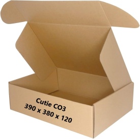 25 buc Cutie carton NATUR 390 x 380 x 120 mm