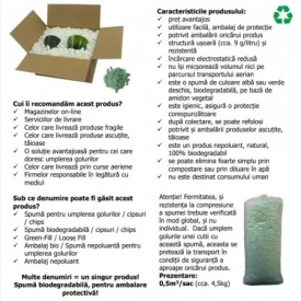 500 L Fulgi Amidon VERDE ( biodegradabili ) - Img 3