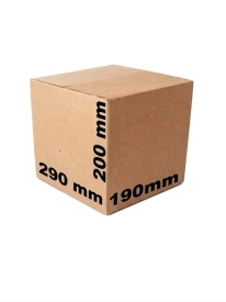 Set 30 buc Cutie carton NATUR 290 x 190 x 200 mm