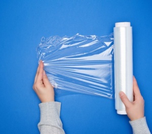 1 buc Folie Stretch manual TRansparent - 2,7 kg / rola 500 mm , 23 my