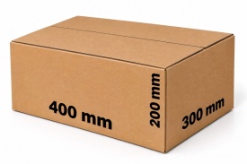50 buc Cutie carton NATUR 400 x 300 x 200 mm