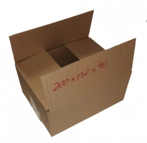 Set 100 buc Cutie carton NATUR 200 x 150 x 90 mm - Img 2