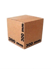 Set 30 buc Cutie carton NATUR 300 x 300 x 300 mm