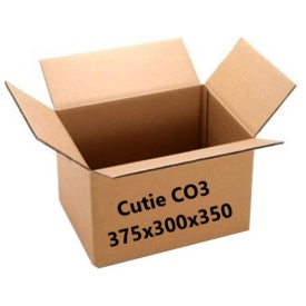 100 buc Cutie carton NATUR 375 x 300 x 350 mm