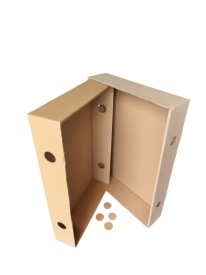 25 buc Cutie carton NATUR 600 x 400 x 100 mm - 3 straturi - Img 2