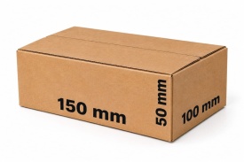 Set 50 buc Cutie carton NATUR 150 x 100 x 50 mm