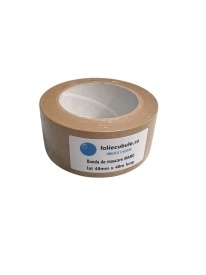 1 buc Banda mascare hartie Maro , Adeziv SOLVENT, 48mm x 40 -PREMIUM