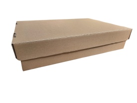 1 buc Cutie carton 560 x 400 x 120 natur 3 straturi - Img 3