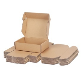 200 buc Cutie carton NATUR 210 x 105 x 105 mm - Img 3