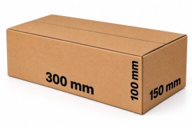 25 buc Cutie carton NATUR 300 x 150 x 100 mm