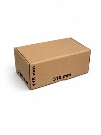 50 buc Cutie carton NATUR 310 x 210 x 115 mm