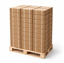 600 buc Cutie carton Natur 364 x 345 x 93 mm