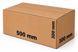 Set 30 buc Cutie carton NATUR 500 x 300 x 300 mm