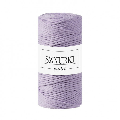 Lavander twisted macrame cord 3mm 100m  / 330g