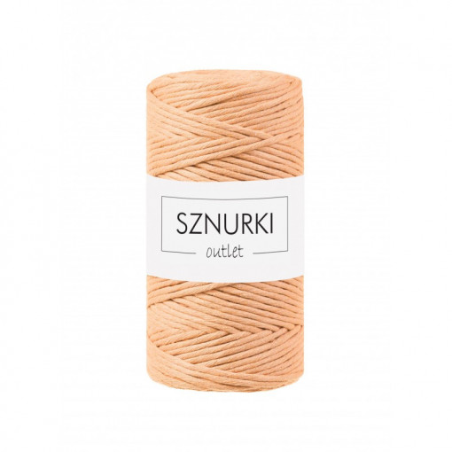 Peach Fuzz twisted cord 3mm 100m / 330g