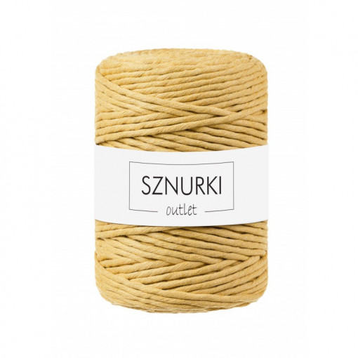 Honey twisted macrame cord 5mm 100m / 660g