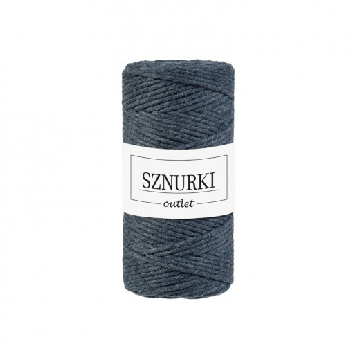Graphite twisted cord 3mm 100m  / 330g