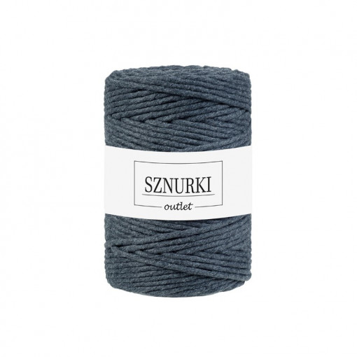 Graphite twisted cord 5mm 100m / 660g