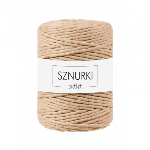 Biscuit twisted macrame cord 5mm 100m  / 660g