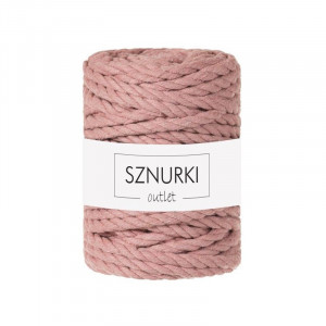 Blush 3ply twisted cord 9mm 30m / 660g